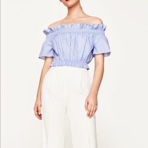 Zara off shoulder top NEW!